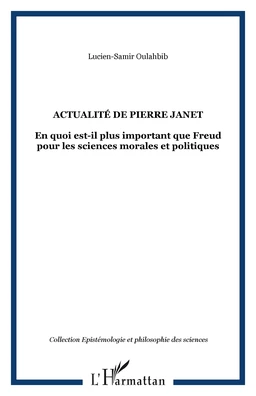 Actualité de Pierre Janet