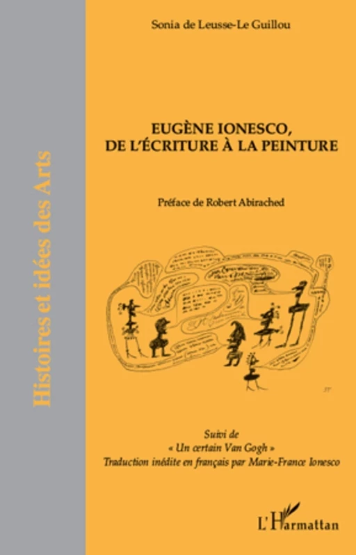 Eugène Ionesco, de l'écriture à la peinture - Sonia De Leusse - Le Guillou - Editions L'Harmattan