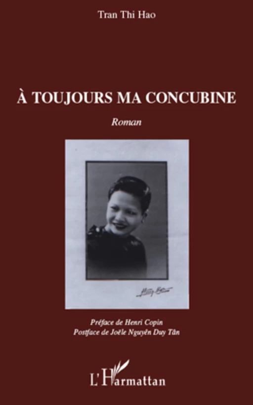 A toujours ma concubine - Thi Hao Tran - Editions L'Harmattan