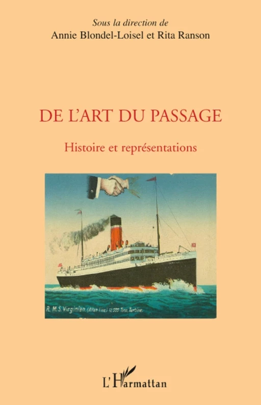 De l'art du passage - Rita Ranson, Annie Blondel-Loisel - Editions L'Harmattan