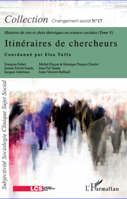 Itinéraires de chercheurs - Elsa Tuffa - Editions L'Harmattan