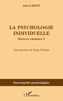 La psychologie individuelle