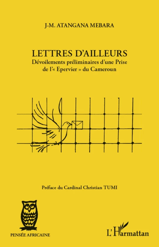 Lettres d'ailleurs - J-M. Atangana Mebara - Editions L'Harmattan