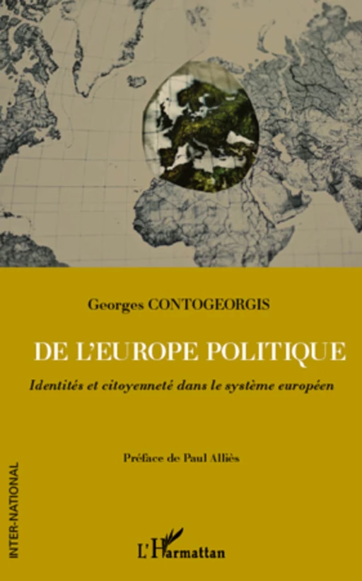 De l'Europe politique - Georges Contogeorgis - Editions L'Harmattan