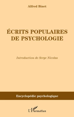 Ecrits populaires de psychologie