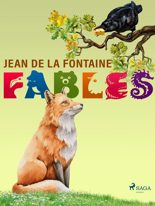 Fables - Jean de la Fontaine - Saga Egmont French