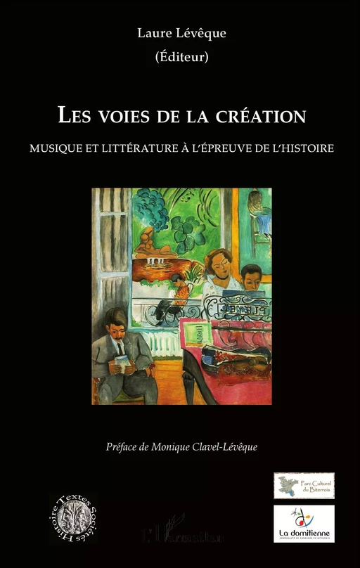 Les voies de la création - Laure Levêque - Editions L'Harmattan