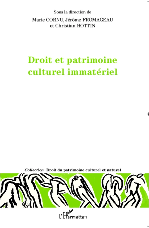 Droit et patrimoine culturel immatériel - Liliane Perrin-Bensahel, Rinatu Coti, Joachim Oelsner - Editions L'Harmattan