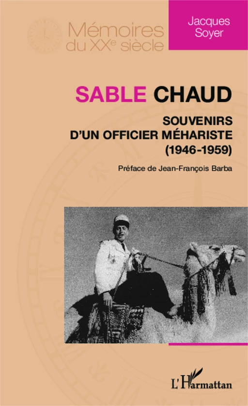 Sable chaud - Jacques Soyer - Editions L'Harmattan