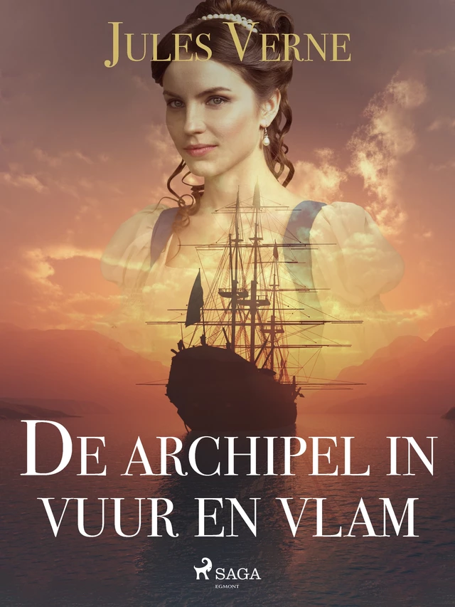 De archipel in vuur en vlam - Jules Verne - Saga Egmont International