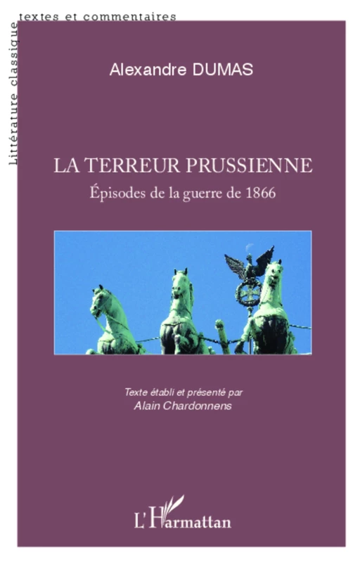 Terreur prussienne - Alain Chardonnens - Editions L'Harmattan