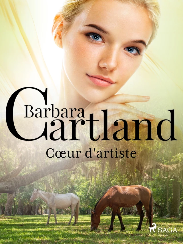 Cœur d'artiste - Barbara Cartland - Saga Egmont French