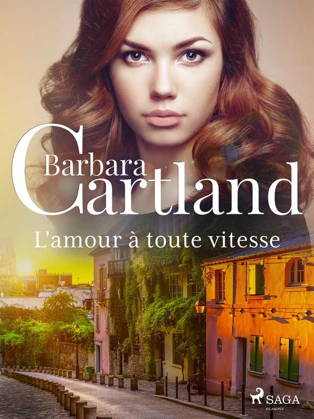 L'amour à toute vitesse - Barbara Cartland - Saga Egmont French