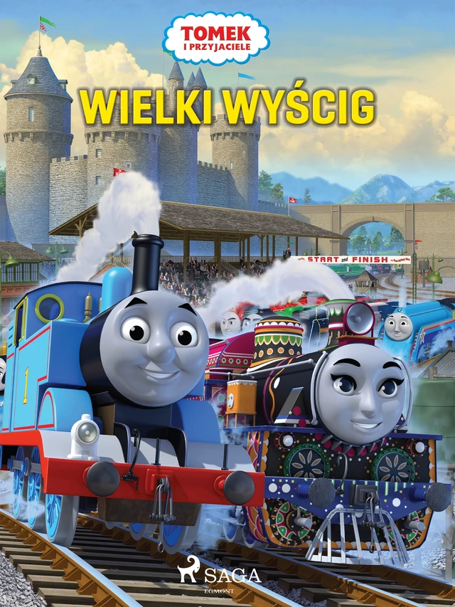 Tomek i przyjaciele - Wielki wyścig -  Mattel - Saga Egmont International