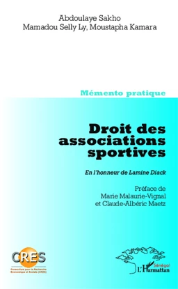 Droit des associations sportives. En l'honneur de Lamine Diack