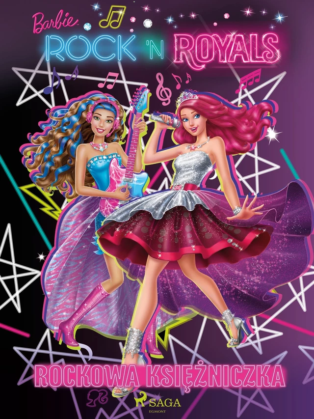 Barbie - Rockowa księżniczka -  Mattel - Saga Egmont International