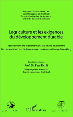 L'agriculture et les exigences du développement durable