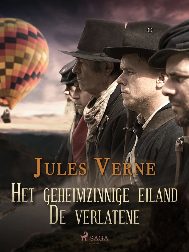 Het geheimzinnige eiland - De verlatene - Jules Verne - Saga Egmont International