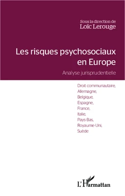 Les risques psychosociaux en Europe