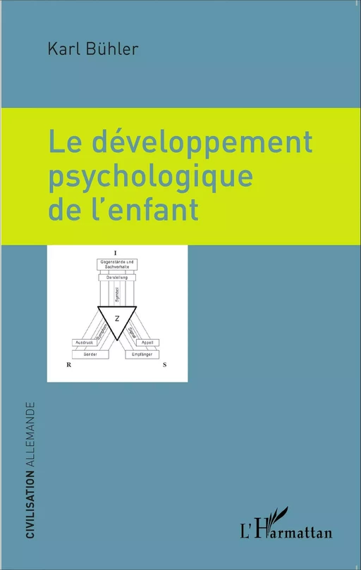 Le développement psychologique de l'enfant - Karl Bühler - Editions L'Harmattan