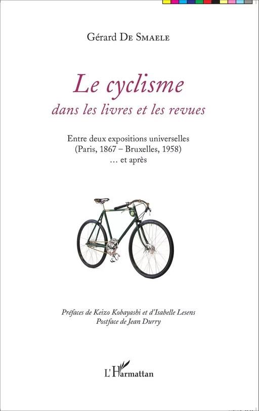 Le cyclisme dans les livres et les revues - Gérard De Smaele - Editions L'Harmattan