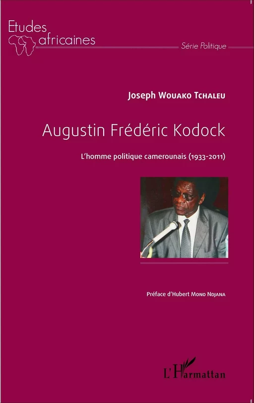 Augustin Frédéric Kodock - Joseph Wouako Tchaleu - Editions L'Harmattan