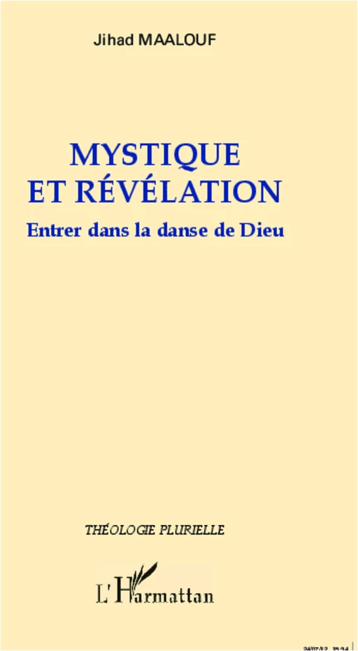 Mystique et révélation - Jihad Maalouf - Editions L'Harmattan