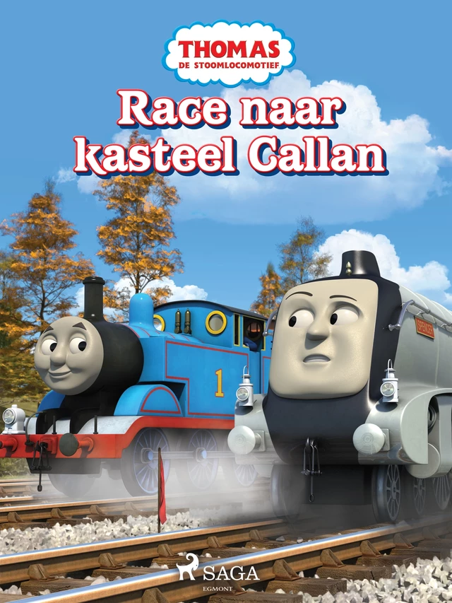 Thomas de Stoomlocomotief - Race naar kasteel Callan -  Mattel - Saga Egmont International