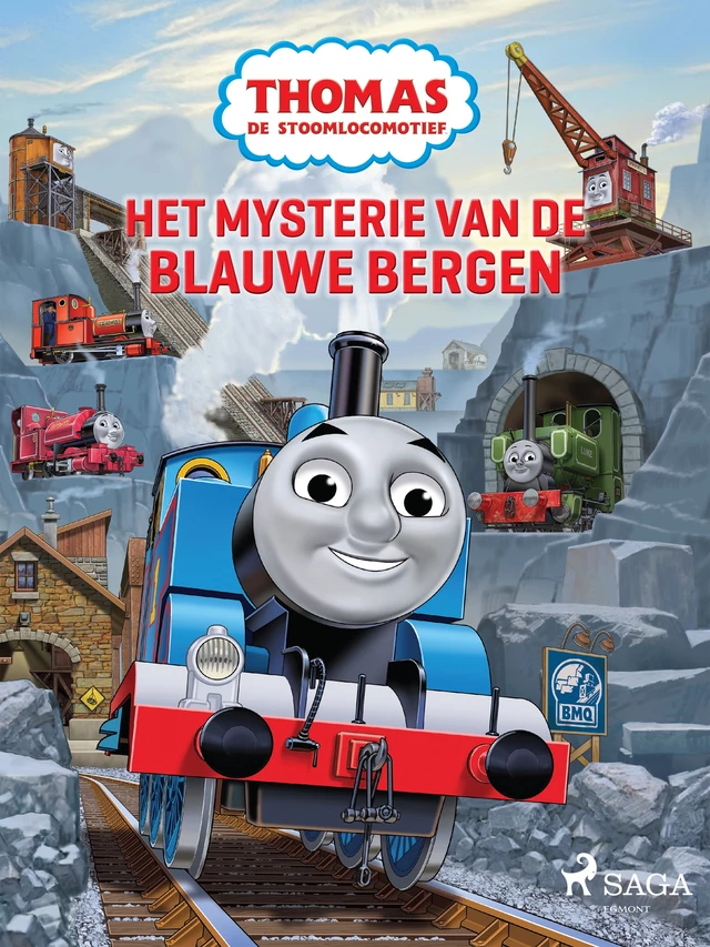 Thomas de Stoomlocomotief - Het mysterie van de Blauwe Bergen -  Mattel - Saga Egmont International