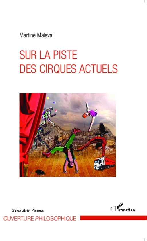 Sur la piste des cirques actuels - Martine Maleval - Editions L'Harmattan