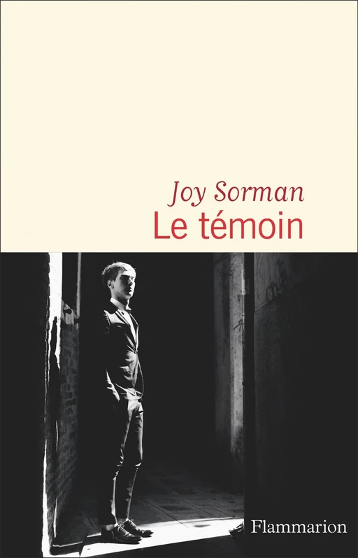 Le témoin - Joy Sorman - Flammarion