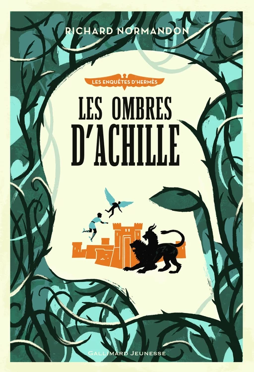 Les enquêtes d'Hermès (Tome 4) - Les ombres d'Achille - Richard Normandon - Gallimard Jeunesse