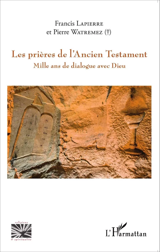 Prières de l'Ancien Testament - Pierre Watremez, Francis Lapierre - Editions L'Harmattan