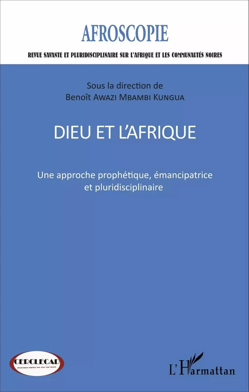 Dieu et l'Afrique - Benoit Elie Awazi Mbambi Kungua - Editions L'Harmattan