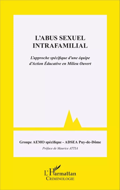 L'abus sexuel intrafamilial -  - Editions L'Harmattan