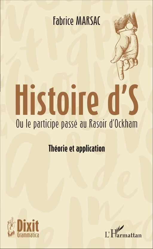 Histoire d'S - Fabrice Marsac - Editions L'Harmattan