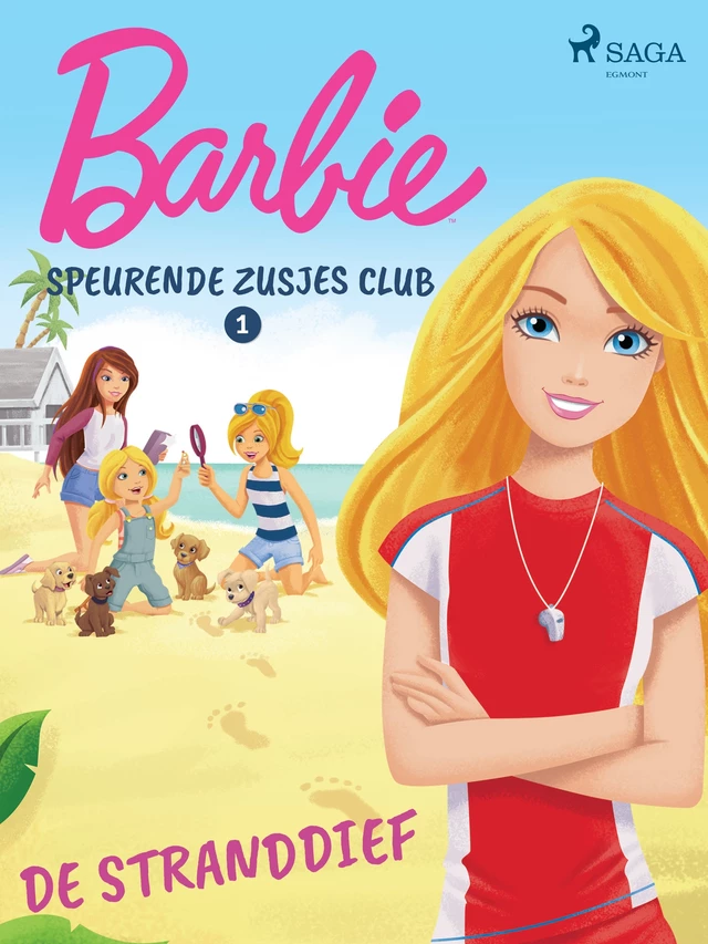 Barbie Speurende Zusjes Club 1 - De stranddief -  Mattel - Saga Egmont International