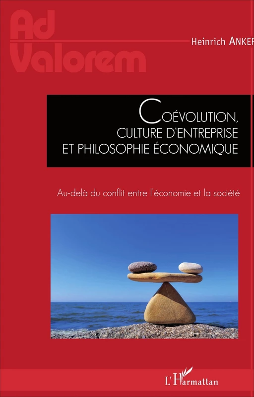 Coévolution, culture d'entreprise et philosophie économique - Heinrich Anker - Editions L'Harmattan