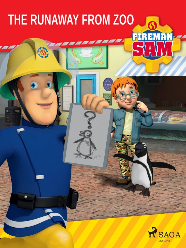 Fireman Sam - The Runaway from Zoo -  Mattel - Saga Egmont International