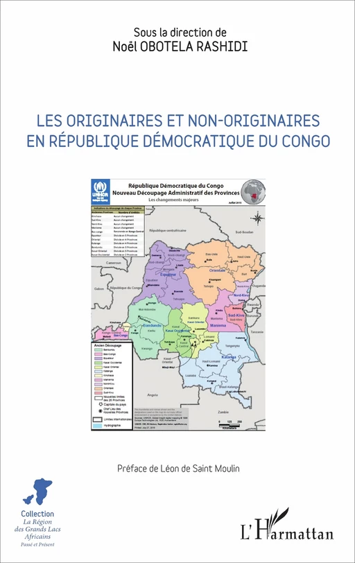 Les originaires et non-originaires en République démocratique du Congo - Noël Obotela Rashidi - Editions L'Harmattan