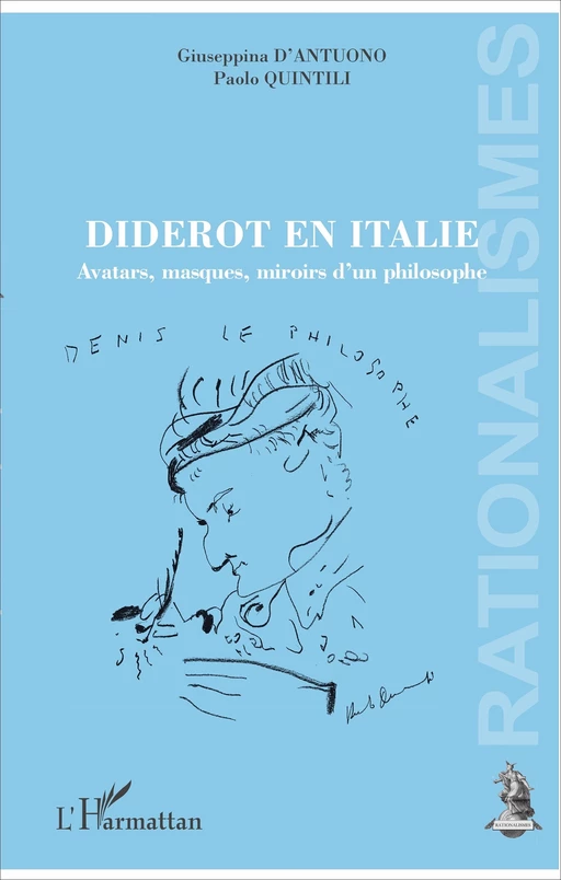 Diderot en Italie - Paolo Quintili, Giuseppina D'Antuono - Editions L'Harmattan