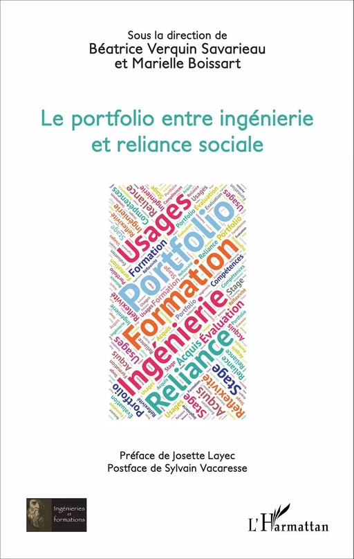 Le portfolio entre ingénierie et reliance sociale - Marielle BOISSART, Béatrice Verquin Savarieau - Editions L'Harmattan