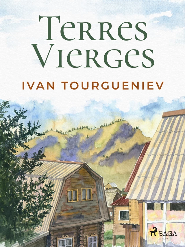 Terres Vierges - Ivan Tourgueniev - Saga Egmont French