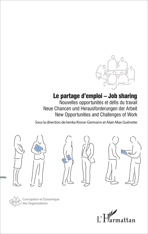 Le partage d'emploi - Job sharing - Alain Max Guénette, Irenka Krone-Germann - Editions L'Harmattan