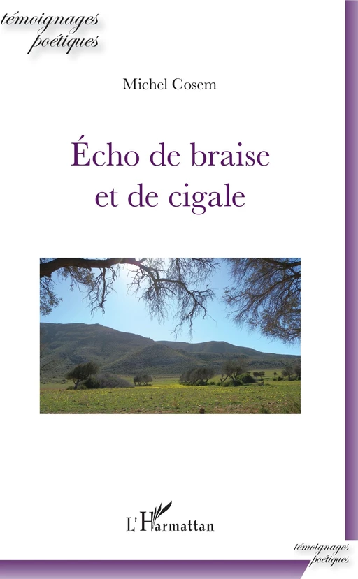 Echo de braise et de cigale - Michel Cosem - Editions L'Harmattan