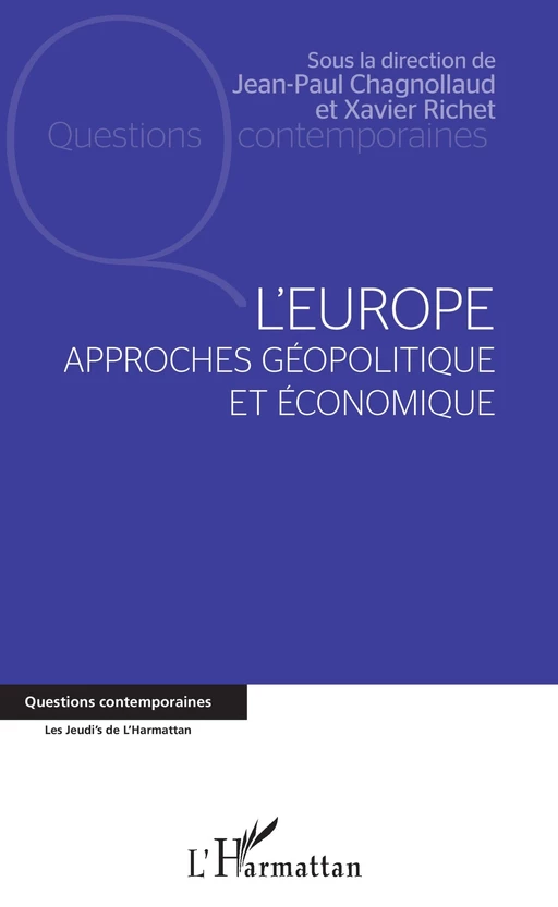 L'europe - Jean-Paul Chagnollaud, Xavier Richet - Editions L'Harmattan