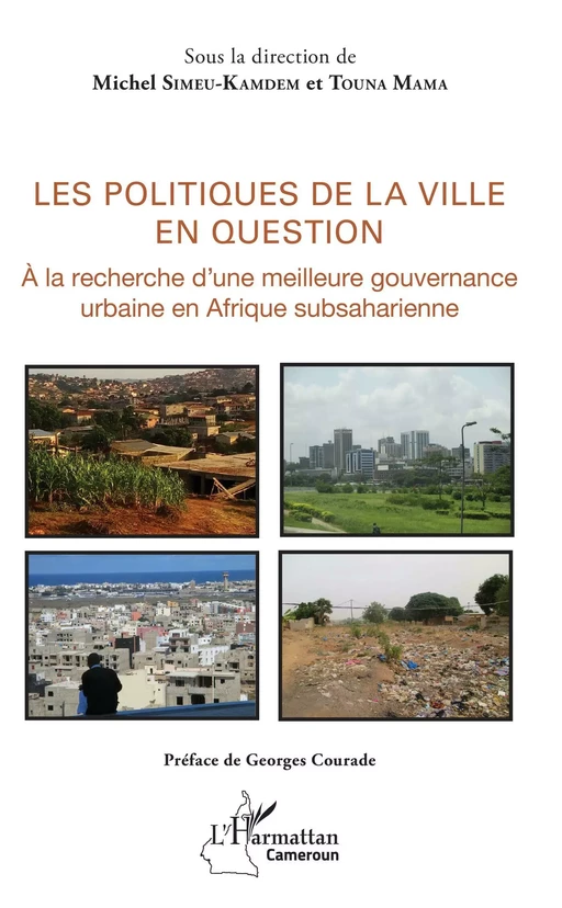 Les politiques de la ville en question - Michel Simeu-Kamdem, Touna Mama - Editions L'Harmattan