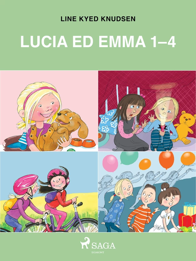 Lucia ed Emma 1-4 - Line Kyed Knudsen - Saga Egmont International