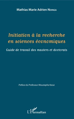 Initiation à la recherche en sciences économiques