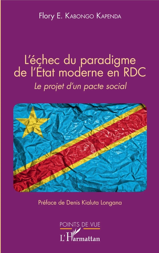 L'échec du paradigme de l'Etat moderne en RDC - Edouard Flory Kabongo - Editions L'Harmattan